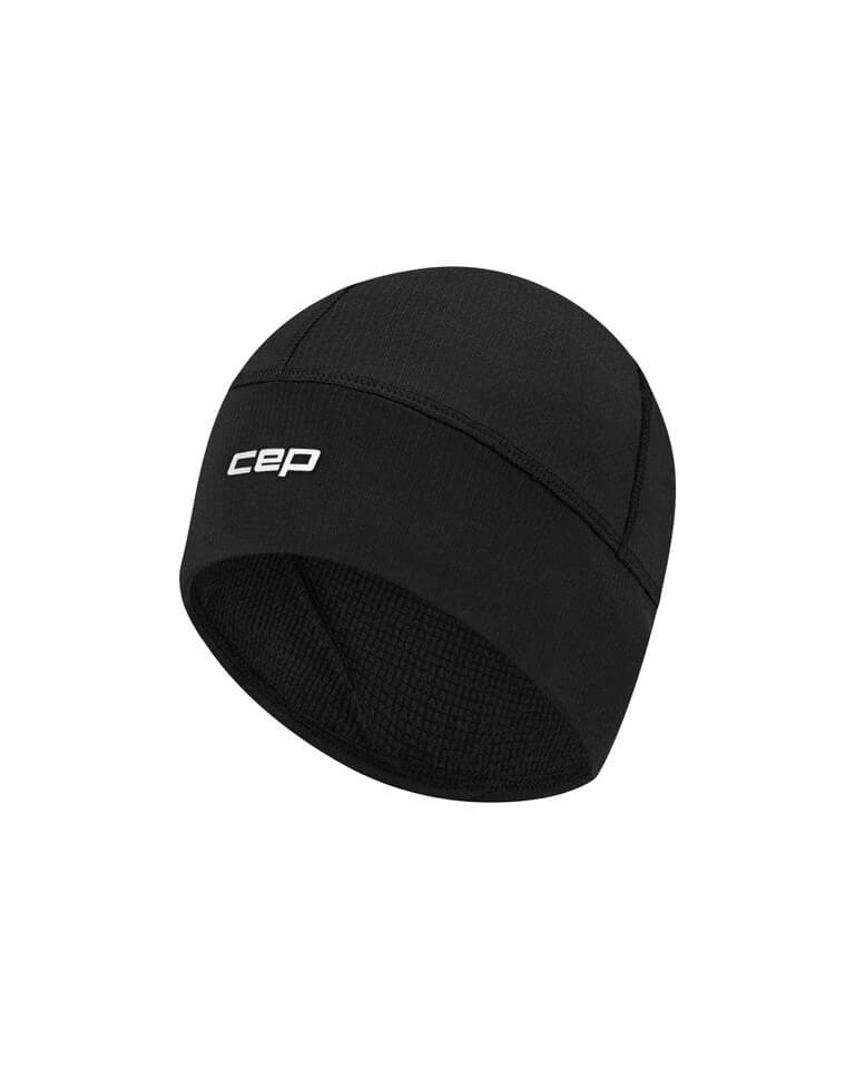 Termiczna czapka beanie do biegania CEP Core Run 2.0 czarna c1