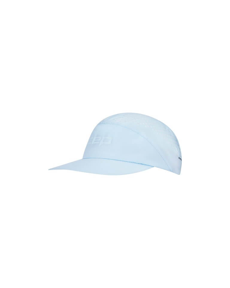 Czapka do biegania z daszkiem Pro Run Ultralight unisex biała