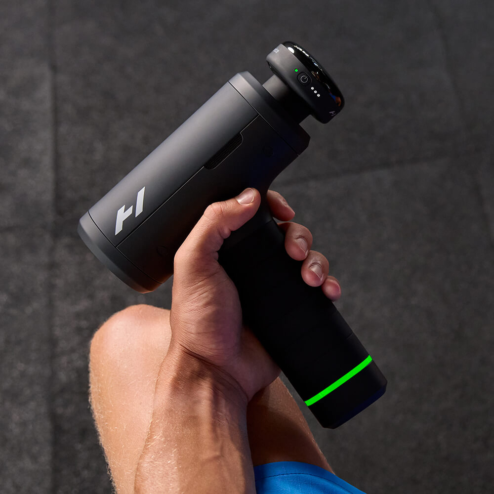 Hypervolt 3 PRO - praca z mięśniami w różnych trybach intensywności