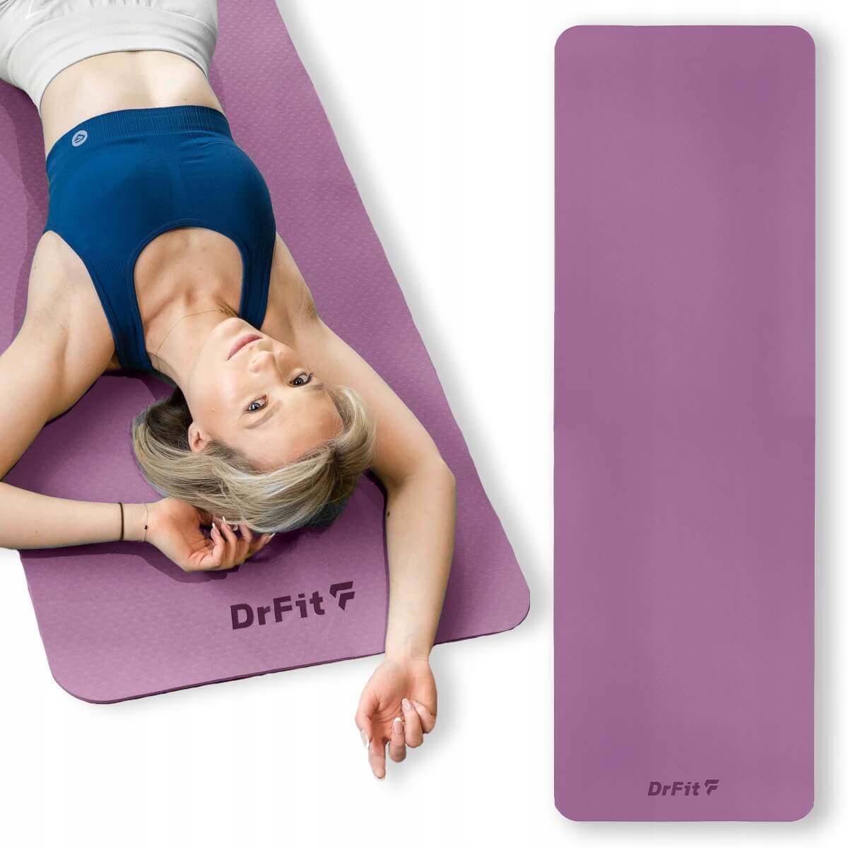 mata nbr do ćwiczeń, mata amortyzująca do ćwiczeń fitness 