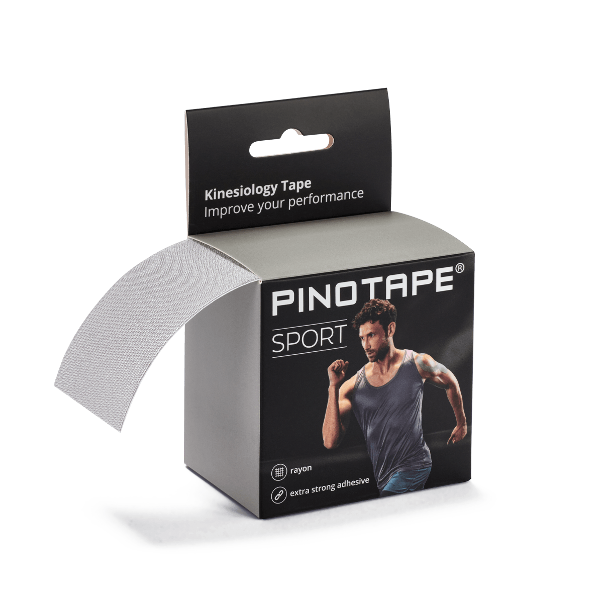 Pinotape Sport wodoodporny, mocny tejp dla sportowców 5 cm x 5 m zimowy 1a