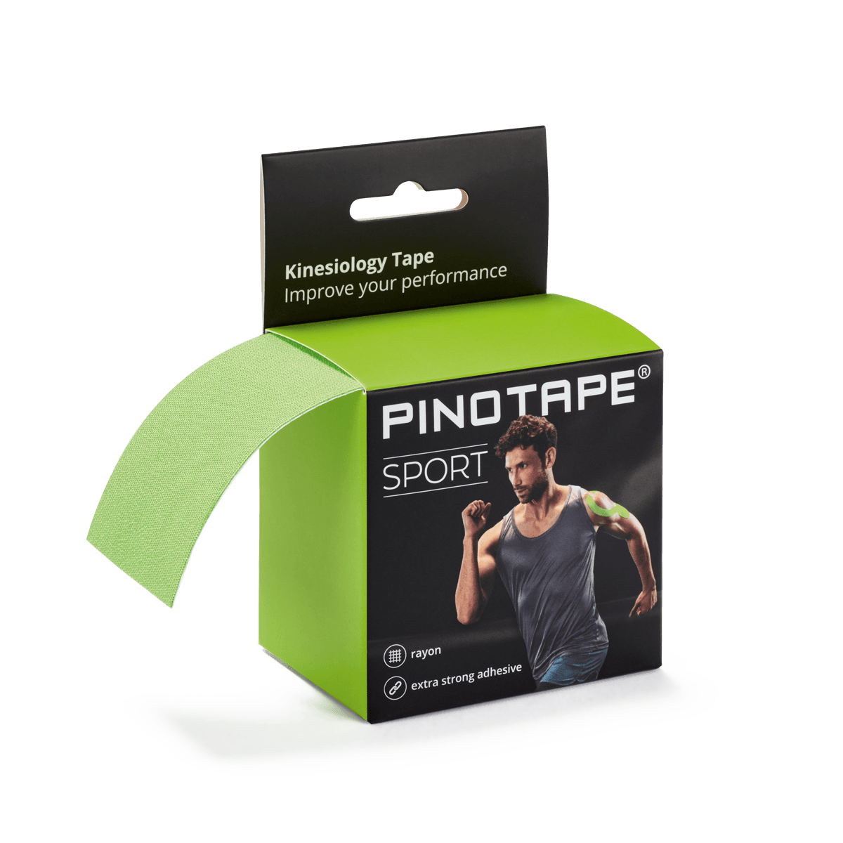 Pinotape Sport wodoodporny, mocny tejp dla sportowców 5 cm x 5 m zimowy 1a